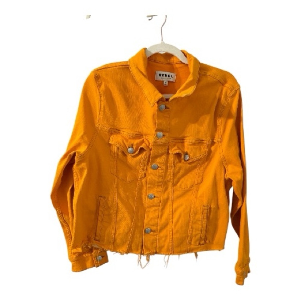REBEL WILSON
Women’s Cropped Jean Jacket · Size 2X